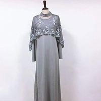 Date mode dames robes femmes Top qualité moins cher Khimar respirant Thobe col en V femmes robes pour tenue décontracté 2025