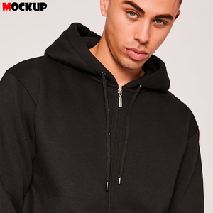 เสื้อวอร์มเทอร์รี่หลากสีสำหรับผู้ชายไซส์ใหญ่พิเศษพิมพ์ลายทันสมัย - Product Image 5