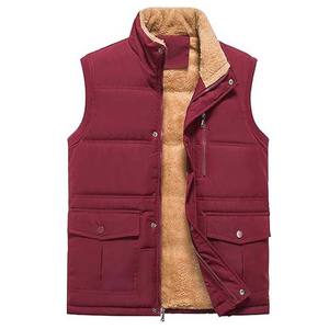 Gilet bouffant sans manches pour hommes avec logo personnalisé veste bouffante de haute qualité 100% polyester fournisseur en gros - Product Image 2
