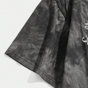 Streetgrace hombres tie Dye algodón camisetas verano transpirable diseño personalizado OEM servicio con logotipo y etiqueta privada impresión - Product Image 4