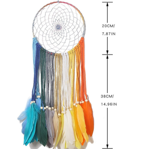 Atrapasueños para colgar en la pared, pequeño atrapasueños personalizado para colgar en la pared, decoración del hogar - Product Image 2