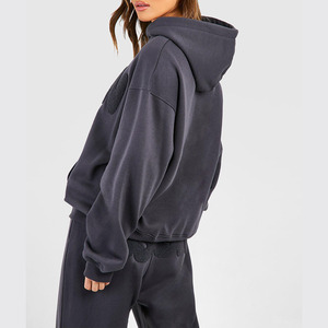 Nueva Sudadera con capucha estampada de Invierno para mujer con forro polar, sudadera informal de gran tamaño con capucha y diseño gráfico personalizado - Product Image 5