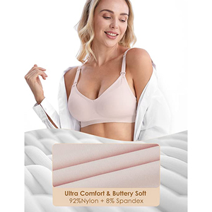 Soutien-gorge de maternité ajustable de haute qualité pour femmes, pour multitâche pendant la grossesse, soutien-gorge Push Up et d'allaitement, vente en gros OEM - Product Image 4