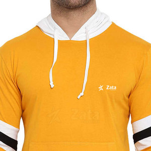 Derniers modèles de sweats à capuche pour hommes, 100% coton, uni, décontracté, de haute qualité, fabriqué au Pakistan, style streetwear, vente en gros, sweats à capuche personnalisés, teinture unie - Product Image 2