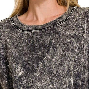 Custom Acid Wash T Shirt Personalized Shirt for women customized <b>Festival</b> Logo Women's Shirt - Product Image 6