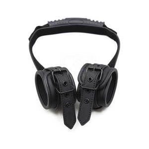 Restricciones de Cuero Unisex de Alta Calidad a Precio Razonable, Servicio OEM, Diseñadas para una Sensación Suave y un Ajuste Ajustable y de Soporte - Product Image 3