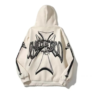 Sudadera con Capucha de Forro Polar de Alta Calidad, Estilo Urbano, con Bolsillo Canguro Personalizado, Estampado Completo, Entrega y Envío Rápidos - Product Image 5