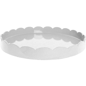 ถาดเสิร์ฟเคลือบทองสีขาวหรูหรา - ถาดตกแต่งบ้านบนโต๊ะขายส่ง - Product Image 3