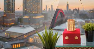 Copper Moscow Mule Tankard Mugs Capacity 18 Ounce Premium Quality Gift Packed Red Colored Velvet <b>Box</b> Perfect for gift - Product Image 6