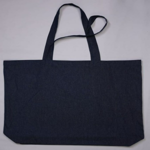 Bolsa de lona de Algodón 100% con logotipo personalizado, bolsa de compras con diseño de letras reciclable y ecológica de primera calidad, barata para uso personal - Product Image 6