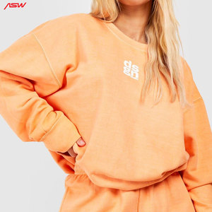 ชุดกีฬาพิมพ์ลาย velour เสื้อสวมหัวพิมพ์ลายสีล้วนโลโก้ตามสั่งชุดกีฬาบางคูเป้ - Product Image 4