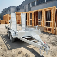 Remorque Utilitaire 750 kg 8x5 pour Mini-Pelle et Équipement – Fabrication Usine