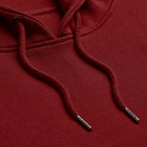 Top unisexe pull à capuche 350gsm rouge poids lourd Basics coton mélangé 100% coton Logo personnalisé brodé hommes sweats à capuche imprimer - Product Image 3