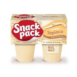 Набор закусок, пудинговые чашки Tapioca, 4 штуки (12 шт. в упаковке)