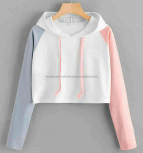 Sweat à capuche court hommes échantillon gratuit poids lourd éponge français surdimensionné épaule sérigraphié Streetwear à capuche pour hommes - Product Image 3