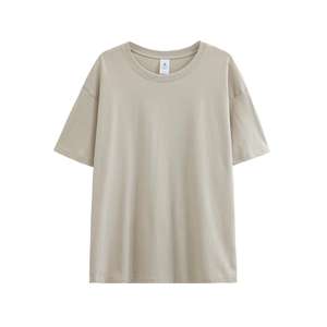 Camiseta de Algodón Personalizada OEM de 180 GSM, Cuello Redondo, Manga Corta, Algodón Puro, Color Sólido, Informal, para Hombre, FINER THREADS - Product Image 5