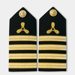 Insignias de Charretera hechas a mano con opciones de marca personalizadas para uniformes de vestir, clubes escolares o personalización de ropa de equipo - Product Image 4