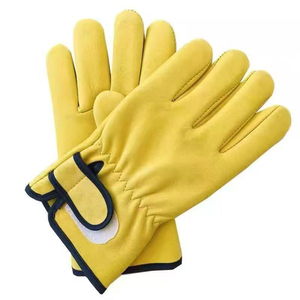 Guantes de Trabajo de Seguridad de Piel de Oveja, Resistentes a Pinchazos, para Jardinería, Conducción y Trabajo Industrial - Product Image 1