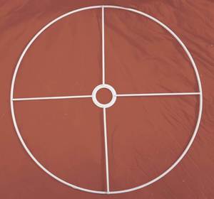 Nhà Máy cung cấp đèn bóng râm Spider Fitter khung với E27 giữ vòng để làm đế chế Mặt dây chuyền linen vải đèn Shades cho khách sạn - Product Image 3