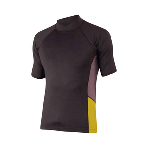 Logotipo impreso personalizado flexible niño adulto ropa de baño de verano de manga corta camisas de protección solar protector contra las erupciones de secado rápido OEM personalizado - Product Image 2