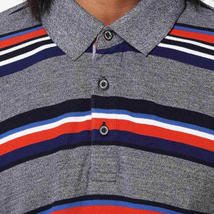 เสื้อยืดผู้ชายไซส์พิเศษซักกรดเสื้อโปโลผ้าฝ้าย100% ออกแบบได้เองมีแขนสั้นพิมพ์ลาย - Product Image 5