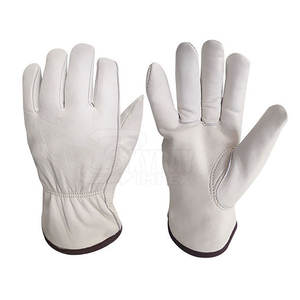 Gants de conduite en cuir de qualité supérieure avec fonction tactile, style simple, adaptés à l'extérieur, en provenance du Pakistan - Product Image 1