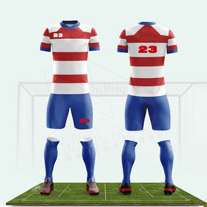 Maillot de football Sublimation Vêtements de sport pour hommes Maillot de foot pour hommes Uniforme d'équipe de football européen Maillot de football personnalisé - Product Image 4