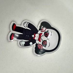 Plateau professionnel pour extensions de cils d'Halloween, étiquette privée, outils magnétiques pour cils, motif fleur diamant, acrylique durable - Product Image 6