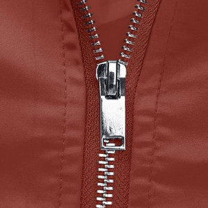 Women's Standing Collar Long Sleeve Full Zip up Short Bomber <b>Jacket</b> 2023 High Quality Women Bomber <b>Jacket</b> - Product Image 4