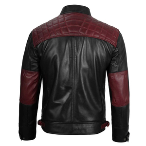 Ropa de hombre 2024 chaquetas de moda de cuero para hombre bolsillos manga larga prendas de vestir chaqueta de moda de cuero ancho para hombre - Product Image 2