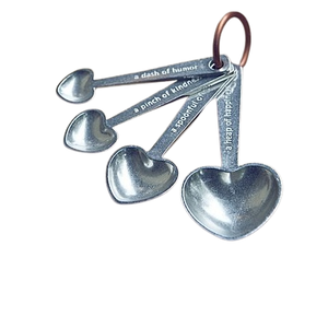 Cucharas medidoras chapadas en oro, cucharas medidoras con mango de Metal personalizadas, nuevo diseño, cucharas medidoras para el hogar, utensilios de cocina - Product Image 6