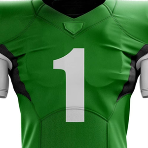 Nouveauté, maillot de football américain à manches courtes respirant sur mesure, 100% polyester, ONEAPEX INTERNATIONAL - Product Image 4