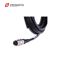 Connecteur d'alimentation M12, codage S, protection IP67, connexion à souder pré-moulée, utilisation automobile, marque PRODATA, câble étanche