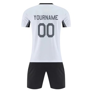 Conjunto de Uniforme de Fútbol Personalizado Original al por Mayor, Incluye Camiseta y Pantalones, 100% Poliéster, Antibacteriano y de Secado Rápido - Product Image 6