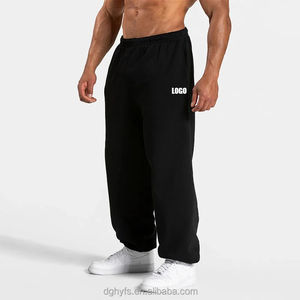 Pantalon de jogging décontracté pour homme, style hip-hop, ample, en toile épaisse, respirant, écologique, hiver, avec cordon de serrage et poches, mélange de coton - Product Image 5