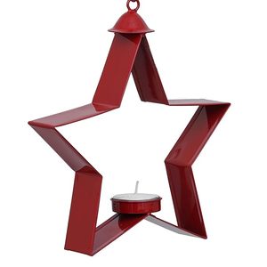 Best Sale Metal Star Shape <b>Tea</b> <b>Light</b> Hanging Decor Ideal For Outdoor Garden Christmas Decoration At Lowest Price - Product Image 4