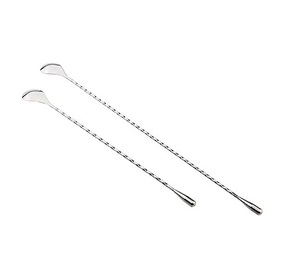 Twisted Handle Bar Spoon <b>Cocktail</b> <b>Stirrer</b> Stainless Steel Long Handle Beverage Drink Stirring Spoon Coffee Mixing Spoon Hot Sale - Product Image 4