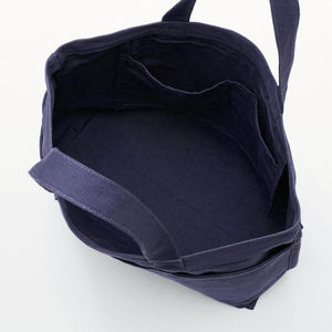 กระเป๋าโท้ทใบใหญ่ กระเป๋าโท้ทผ้าแคนวาสใบเล็ก กระเป๋าผ้าแคนวาสผ้าฝ้าย กระเป๋าผ้าแคนวาสผู้หญิงแบบกำหนดเอง พร้อมโลโก้พิมพ์ตามสั่ง - Product Image 6