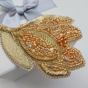 Collar Chapado en plata de imitación a la moda, colgantes con cuentas doradas, Material de acero inoxidable, diseño de joyería para fiestas de boda - Product Image 2