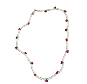 สร้อยคอเชอร์รี่ประดับลูกปัดสุดฮิต สร้อยคอหินอเล็กซานไดรต์ทำมือ SN HANDICRAFTS - Product Image 1