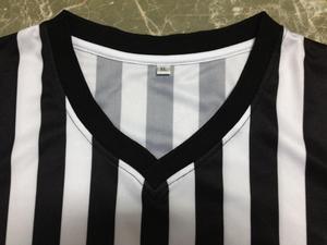 Custom Men's Official Black & White T-<b>Shirt</b> for Men Stripe Referee <b>Shirt</b> Fashionable Football Jersey for <b>Ladies</b> Men's T-<b>Shirts</b> - Product Image 2