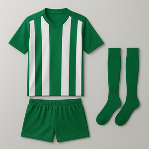 2025-2026, ropa deportiva de la mejor calidad, conjunto de 2 piezas, pantalones cortos transpirables 165GSM, camisa y calcetines a juego, posición de logotipo frontal OEM de moda - Product Image 3