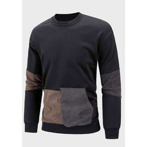 Sweat-shirt décontracté en molleton de coton pour homme 2026 – Qualité supérieure, respirant, pull d'hiver, logo personnalisé, OEM, ODM, vente en gros - Product Image 1