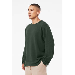 Cozy Unisex 100% Cotton Sponge <b>Fleece</b> Crewneck <b>Sweatshirt</b> 3911 by Bella + Canvas Winter Pullover for Everyday Wear - Product Image 3