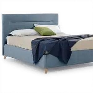 Modern Upholstered Double <b>Bed</b> Storage Box Space Saving Design 100% Made Italy. Bold Lines Premium <b>Comfort</b> for Luxury Bedrooms - Product Image 1