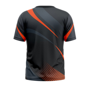 Haute qualité personnalisé imprimé Sublimation t-shirts mode O cou Slim Fit Gym t-shirts à manches courtes hommes sublimés t-shirts - Product Image 4