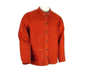 Welding Jacket / Split Leather Work Protection Personal Protective <b>Product</b> Personal <b>Safety</b> Welder Jacket - Product Image 6