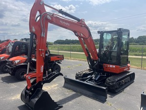 Puissance de creusement élevée pour l'excavatrice sur chenilles KX057-5 de 5,5 tonnes avec équipement de construction lourd de 110 kW - Product Image 1