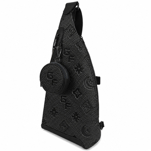 Bolso Cruzado de Cuero Genuino para Hombre, Personalizado OEM, de Alta Calidad, Material PU, Bolso de Pecho para Negocios - Product Image 3