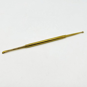 Empujadores de Cutículas de Acero Inoxidable Sólido de Grado Profesional, Removedor de Cutículas de Doble Punta de Alta Calidad para Uñas Curvas - Product Image 5